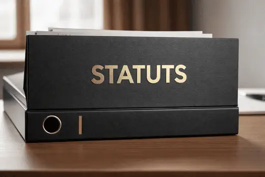 Classeur "Statuts"