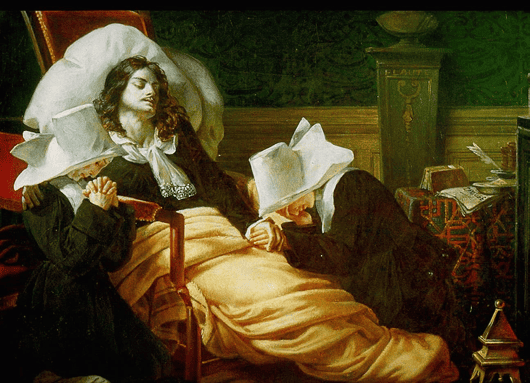 Vafflard - La mort de Moliere 1806